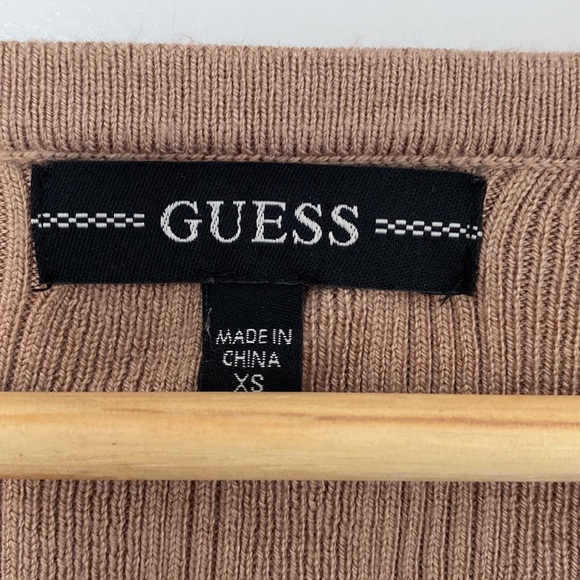 Guess Cropped Long Sleeve Sweater - Picture 2 of 7